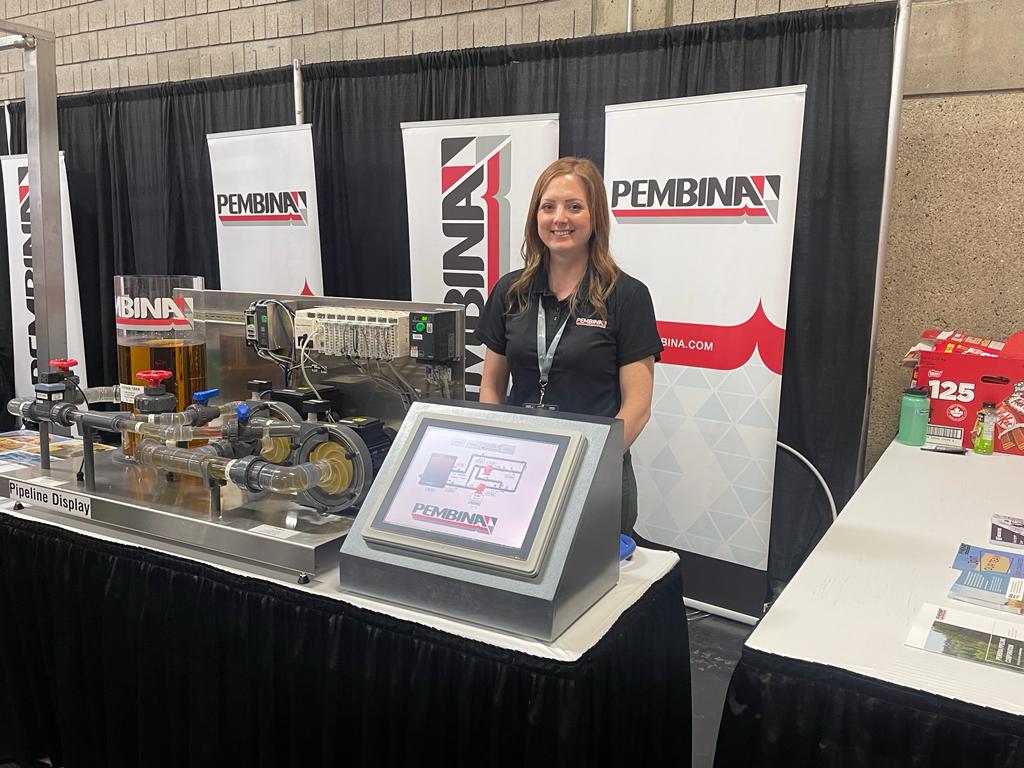 Pembina hosted a booth at Skills Canada Alberta’s Provincial Competition